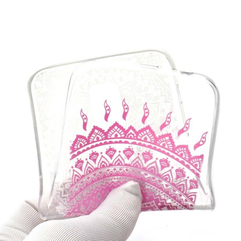 Cover Samsung Galaxy A6 Transparent Farvet Mandala