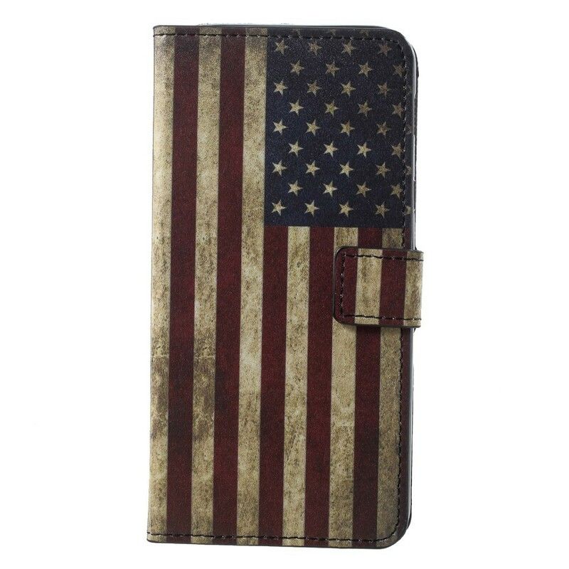 Flip Cover Samsung Galaxy A6 Us Flag