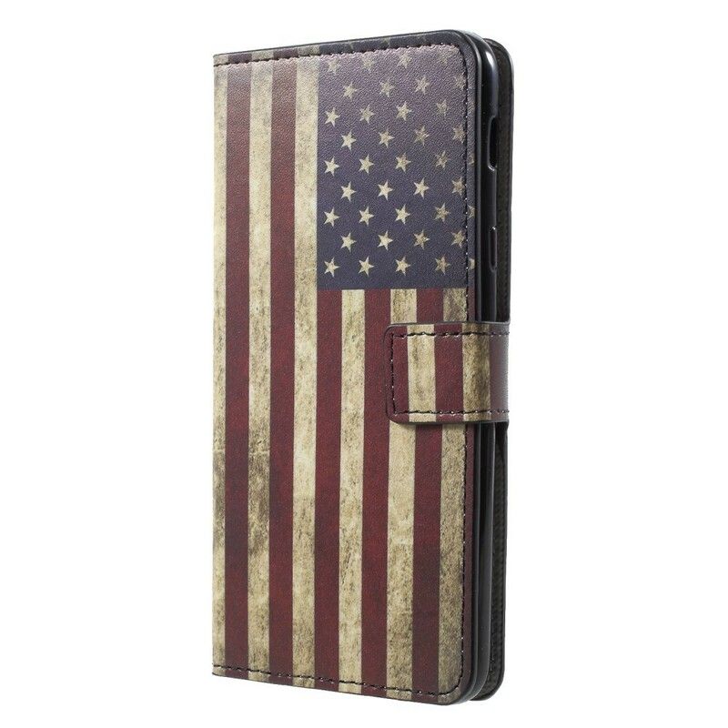 Flip Cover Samsung Galaxy A6 Us Flag
