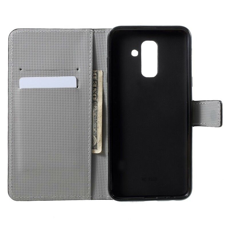 Flip Cover Samsung Galaxy A6 Us Flag
