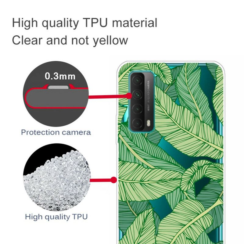 Cover Huawei P Smart 2021 Transparente Grafikark