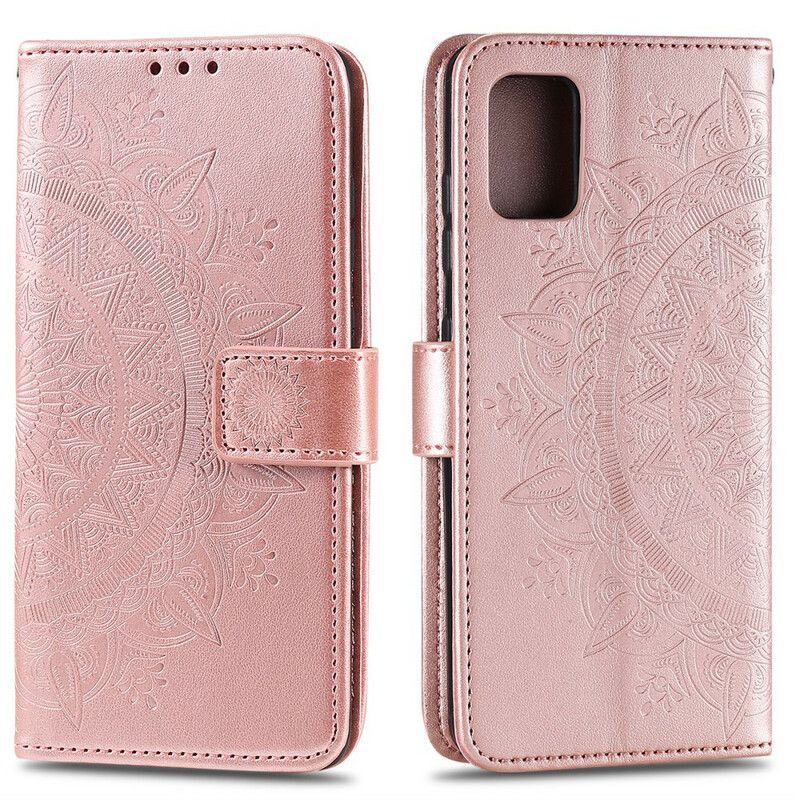 Læder Cover Samsung Galaxy Note 20 Søn Mandala