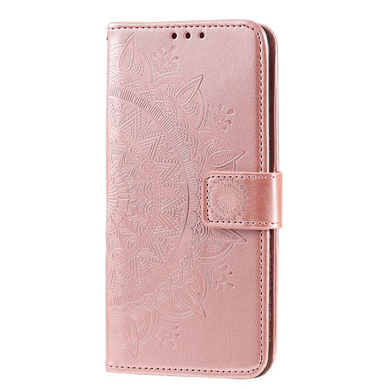 Læder Cover Samsung Galaxy Note 20 Søn Mandala