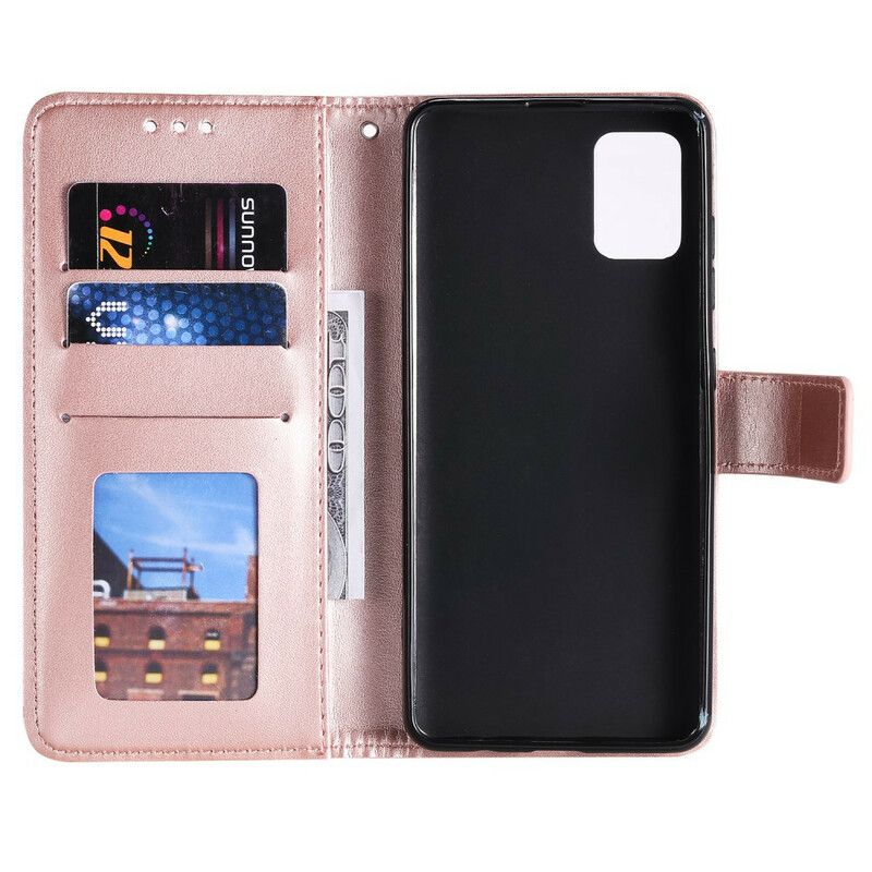 Læder Cover Samsung Galaxy Note 20 Søn Mandala