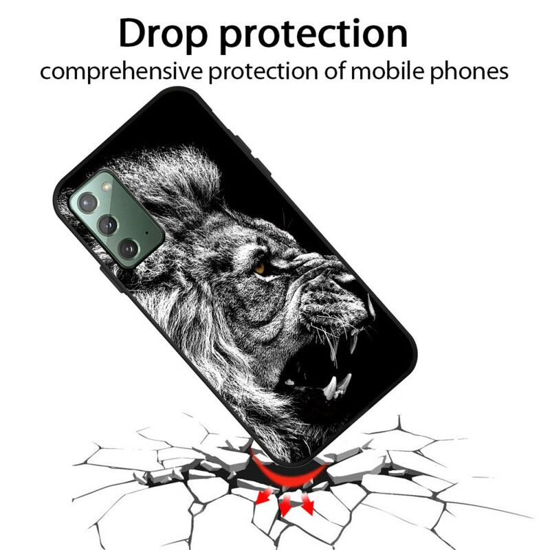 Mobilcover Samsung Galaxy Note 20 Hærd Løve