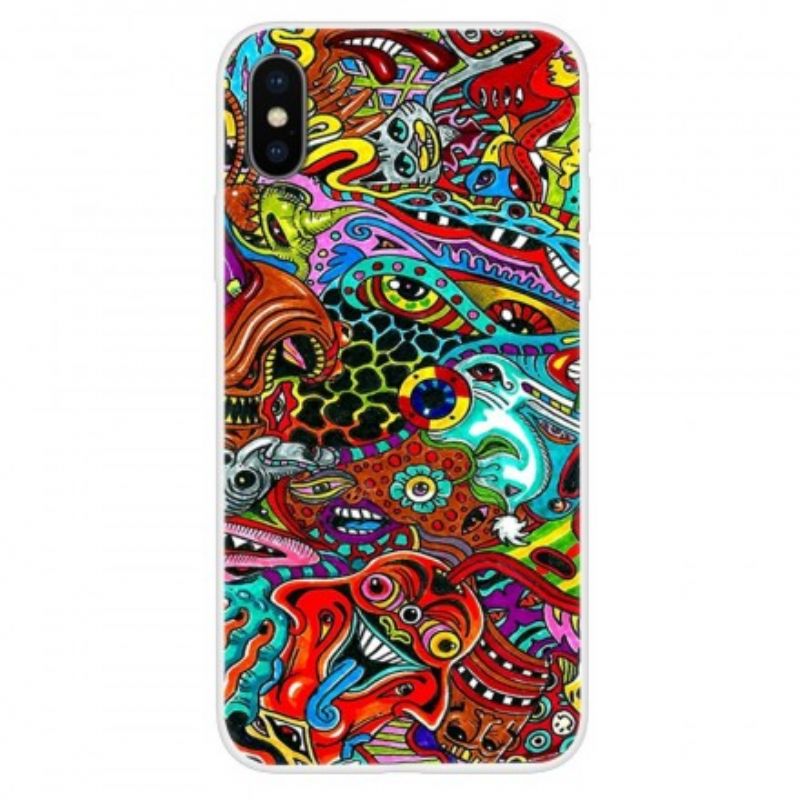Cover iPhone X / XS Tag Galskab