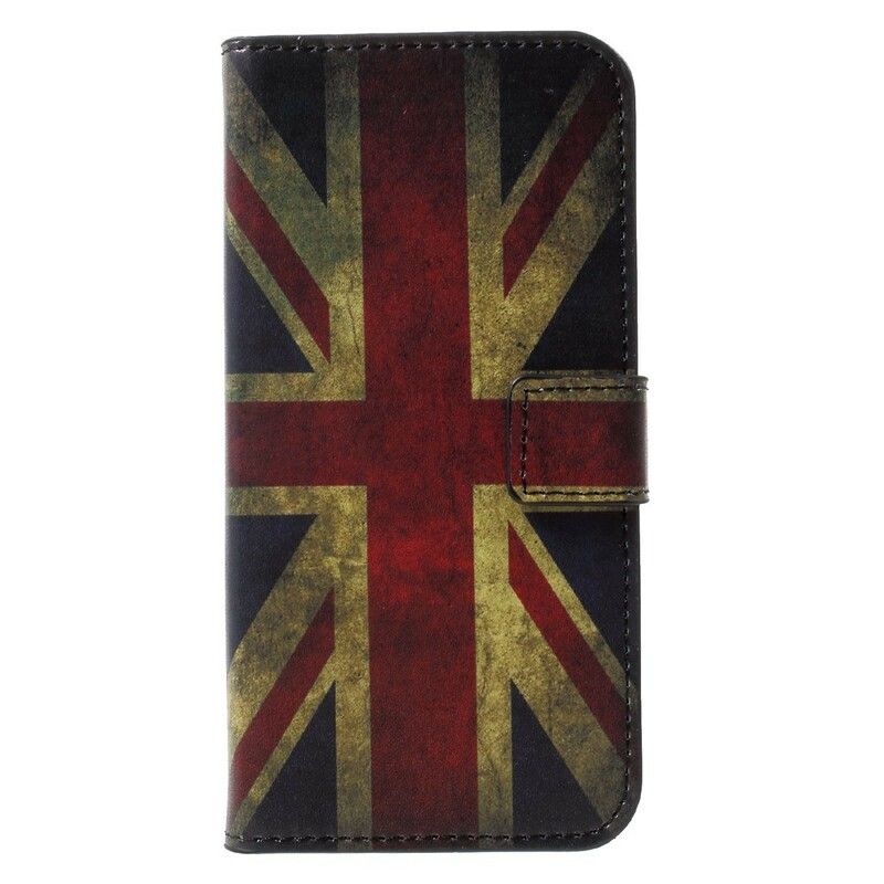 Flip Cover iPhone X / XS Englands Flag