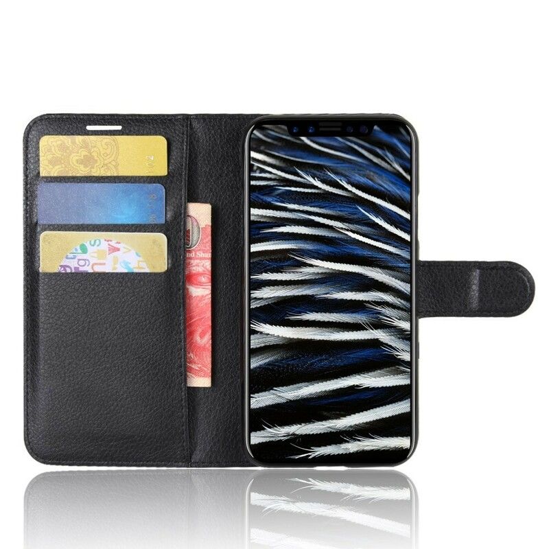 Læder Cover iPhone X / XS Lædereffekt