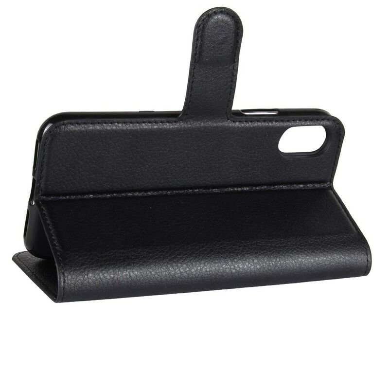 Læder Cover iPhone X / XS Lædereffekt