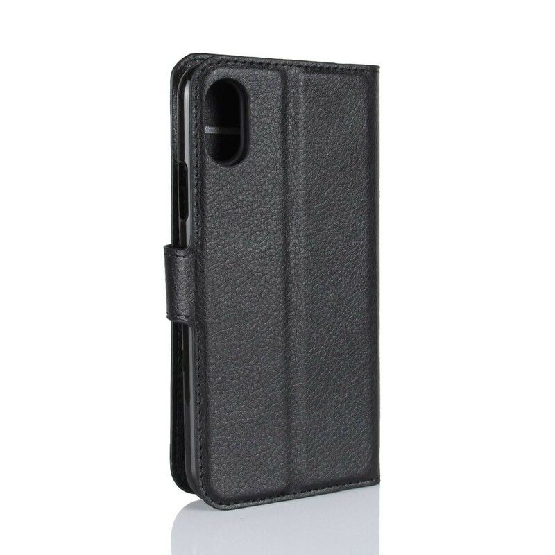 Læder Cover iPhone X / XS Lædereffekt