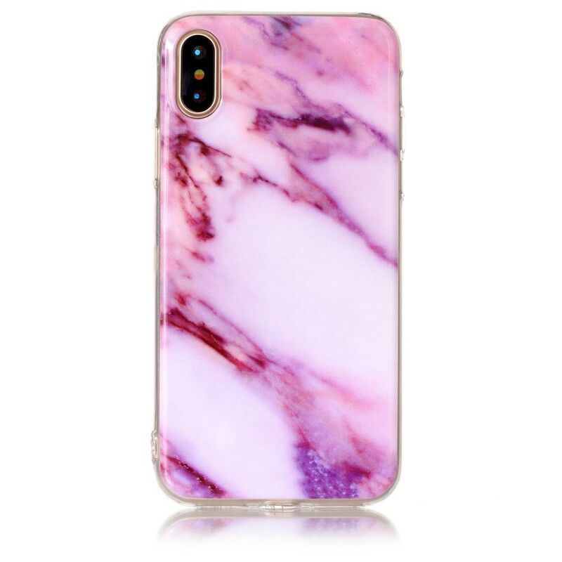 Mobilcover iPhone X / XS Marmor