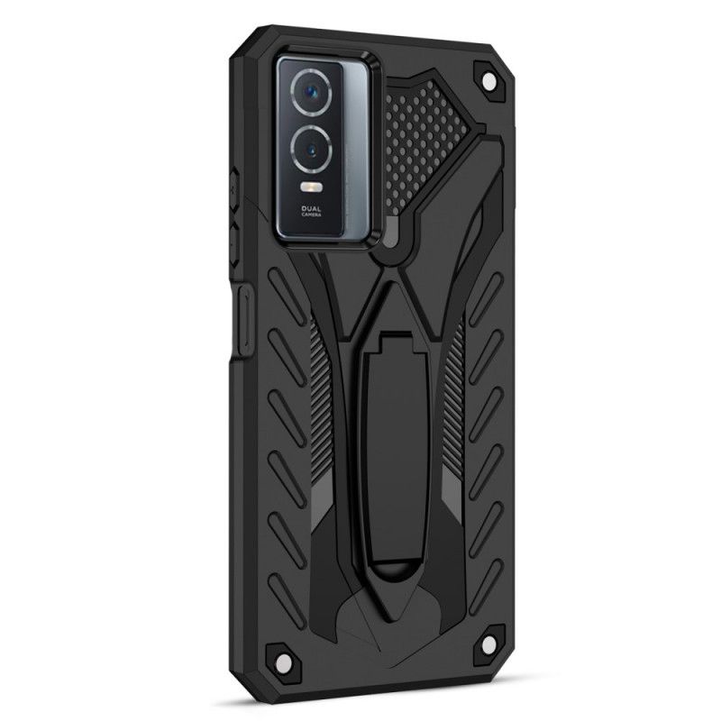 Cover Vivo Y76 5G Modstandsdygtig Aftagelig Støtte