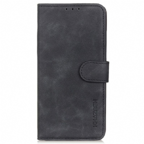Flip Cover Vivo Y76 5G Vintage Lædereffekt Khazneh