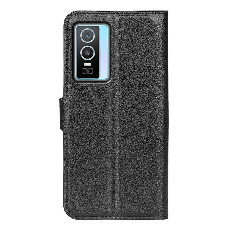 Læder Cover Vivo Y76 5G Klassisk