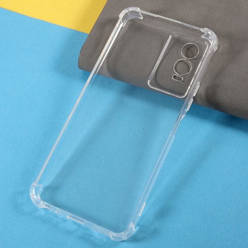 Mobilcover Vivo Y76 5G Transparente Forstærkede Hjørner
