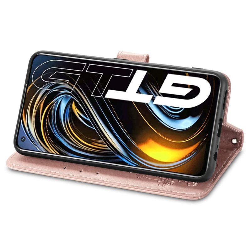 Læder Cover Realme GT 5G Firkløver