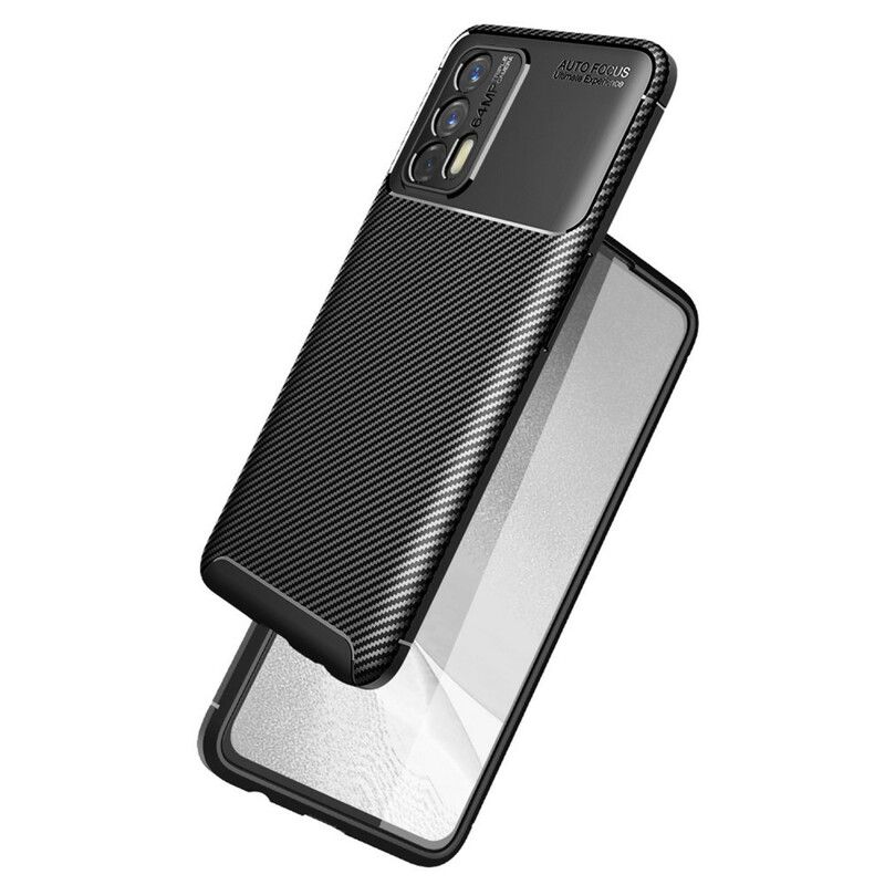 Mobilcover Realme GT 5G Fleksibel Kulfibertekstur