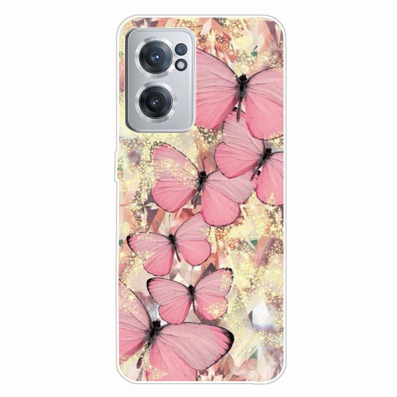 Cover OnePlus Nord CE 2 5G Sommerfugleroser