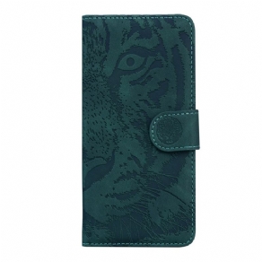 Læder Cover OnePlus Nord CE 2 5G Kamoufleret Tiger