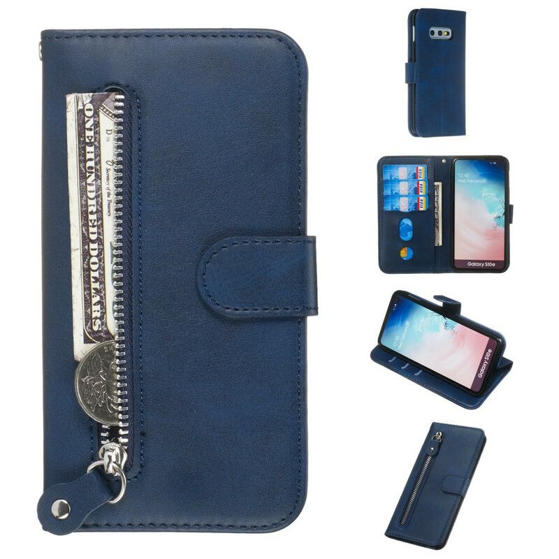 Læder Cover Samsung Galaxy S10e Møntpung