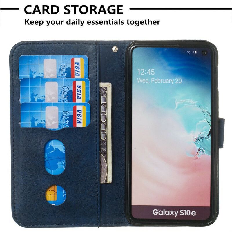 Læder Cover Samsung Galaxy S10e Møntpung