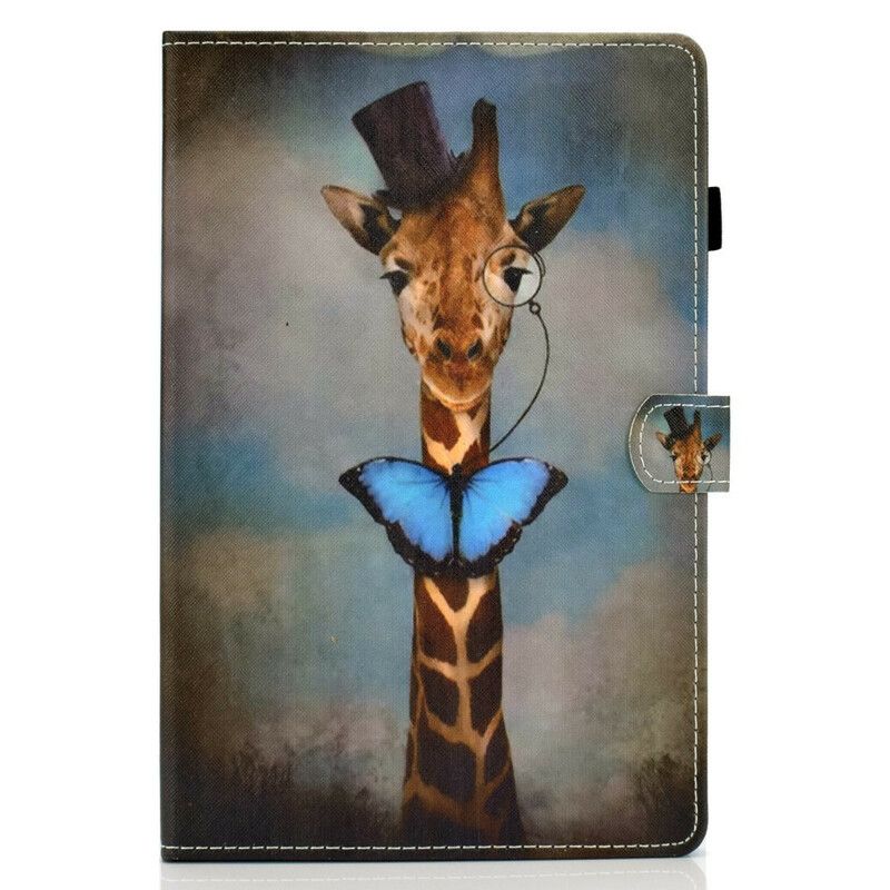 Læder Cover iPad Air (2022) Chic Giraf