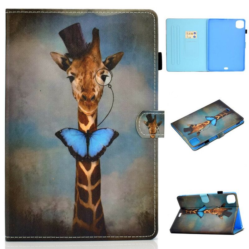 Læder Cover iPad Air (2022) Chic Giraf