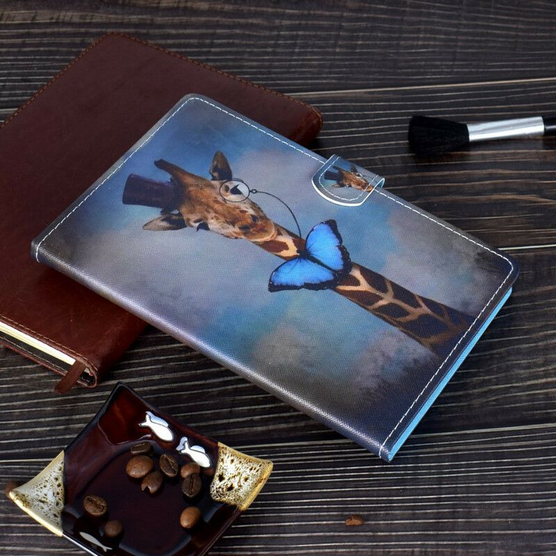 Læder Cover iPad Air (2022) Chic Giraf