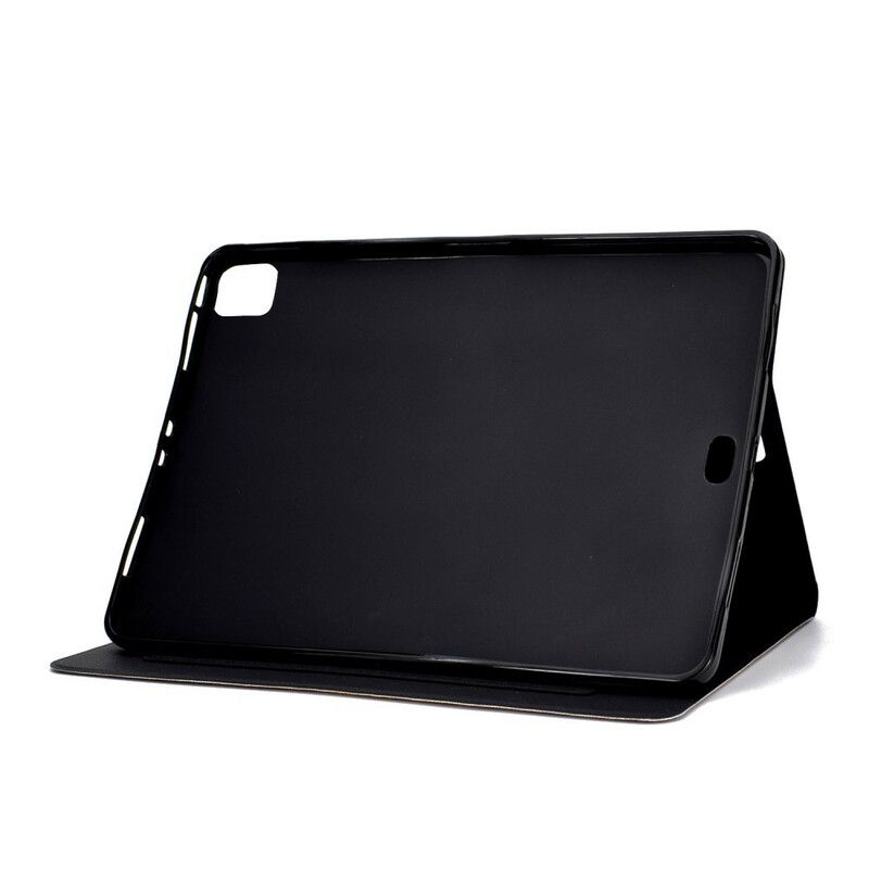 Læder Cover iPad Air (2022) Foragtende Ugle