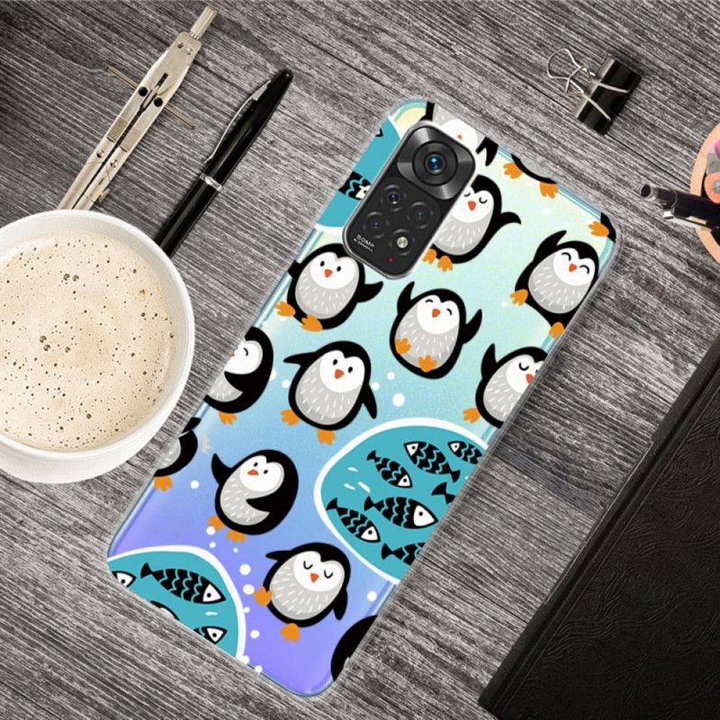 Cover Xiaomi Redmi Note 11 Pro 4G / 5G Pingviner Og Fisk