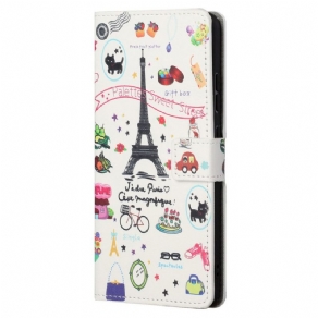 Flip Cover Xiaomi Redmi Note 11 Pro 4G / 5G Jeg Elsker Paris