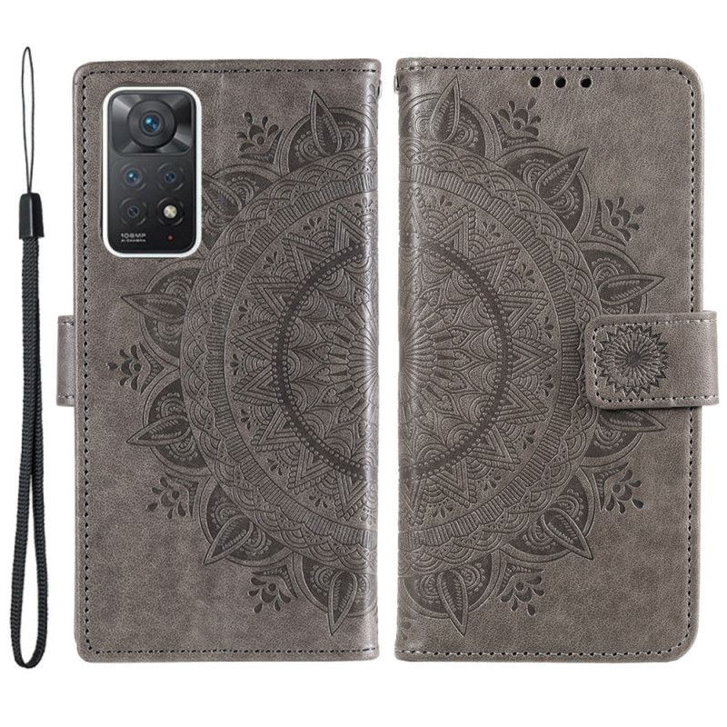 Flip Cover Xiaomi Redmi Note 11 Pro 4G / 5G Søn Mandala