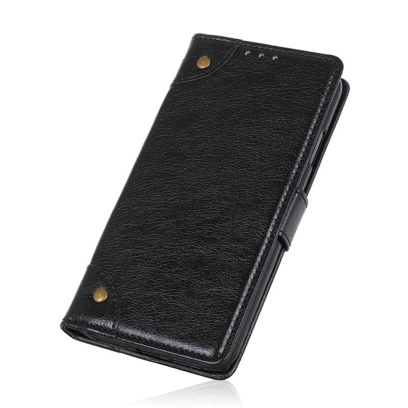 Flip Cover Xiaomi Redmi Note 11 Pro 4G / 5G Vintage Nitter Nappa Læderstil