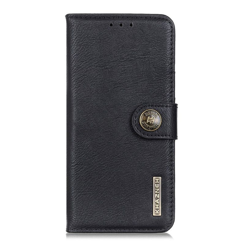 Læder Cover Xiaomi Redmi Note 11 Pro 4G / 5G Imiteret Læder Khazneh