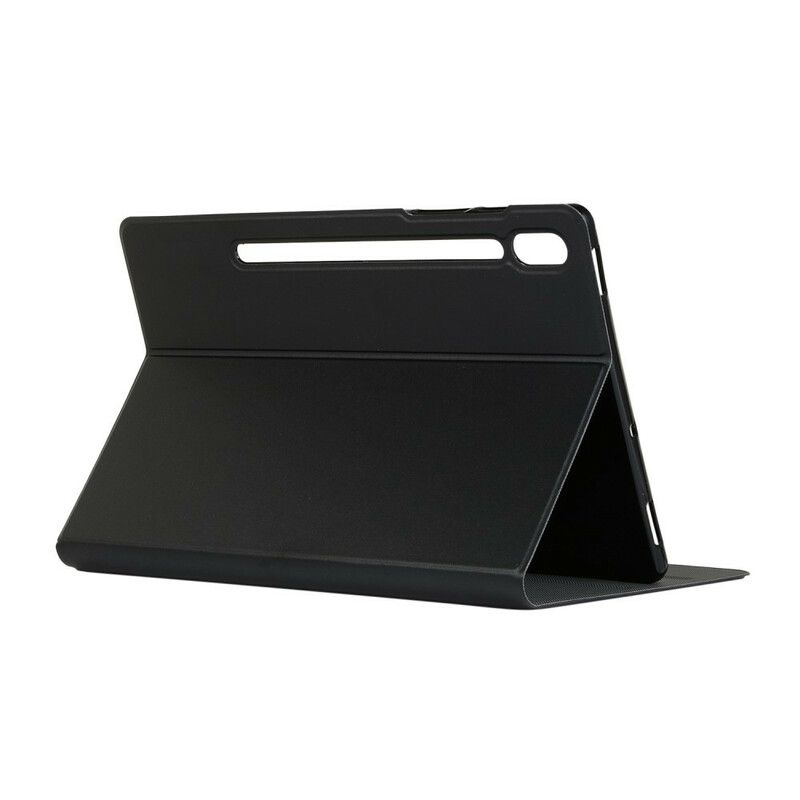 Case Samsung Galaxy Tab S7 Plus / Tab S8 Plus Imiteret Læder