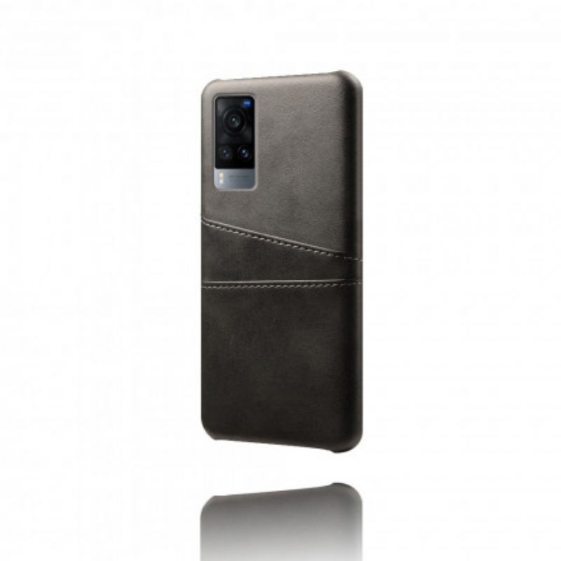 Cover Vivo X60 Dobbelt Ksq-kortholder
