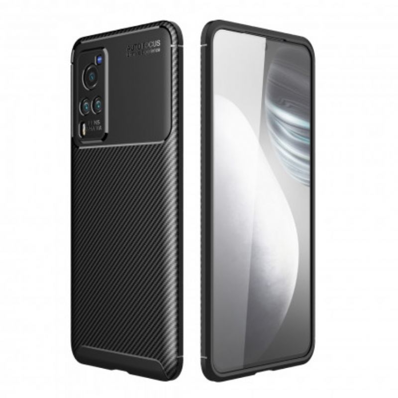 Cover Vivo X60 Fleksibel Kulfibertekstur