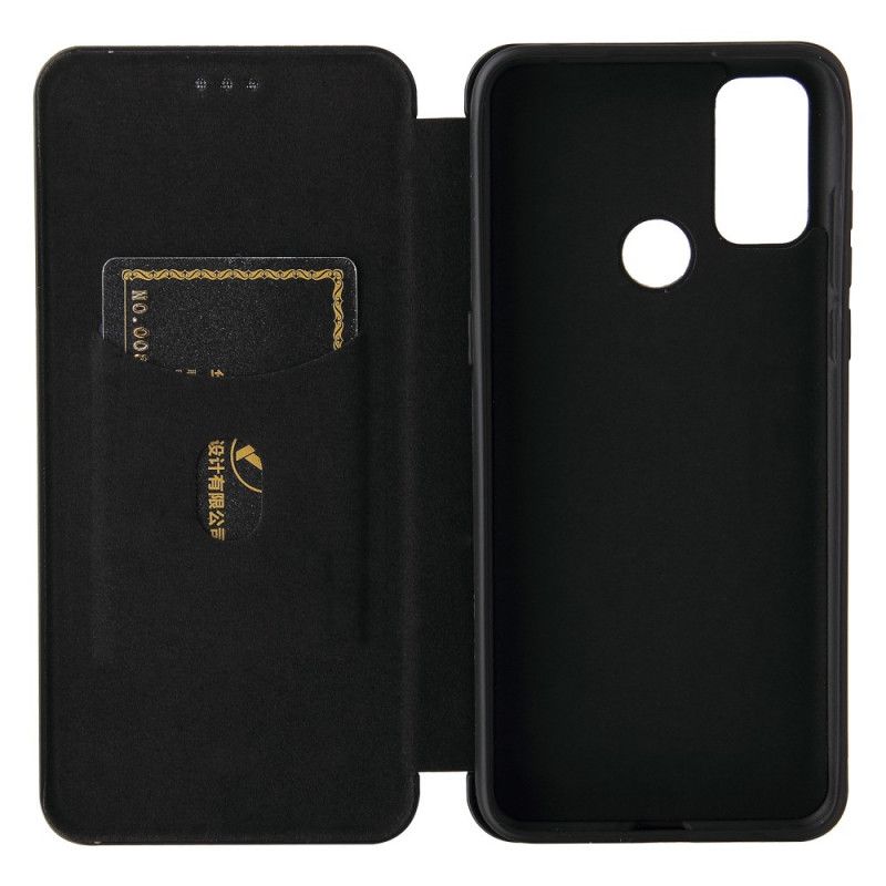 Cover Alcatel 1S / 3L (2021) Flip Cover Kulfiber