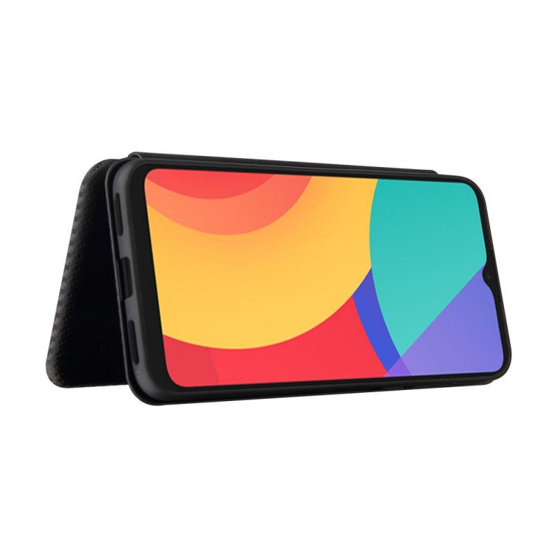 Cover Alcatel 1S / 3L (2021) Flip Cover Kulfiber