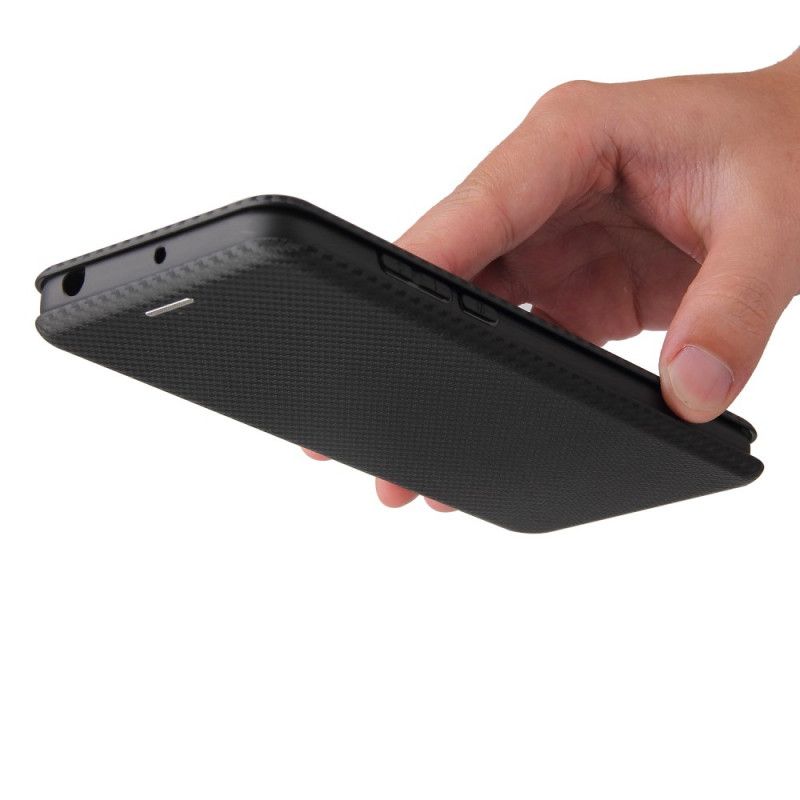 Cover Alcatel 1S / 3L (2021) Flip Cover Kulfiber