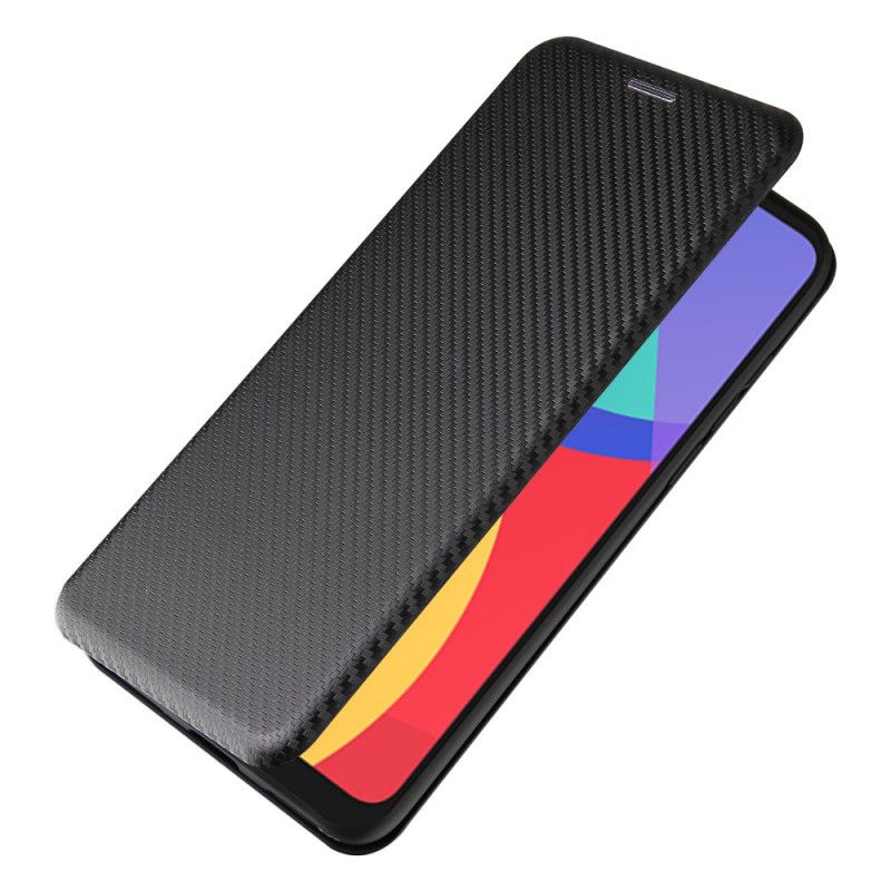 Cover Alcatel 1S / 3L (2021) Flip Cover Kulfiber