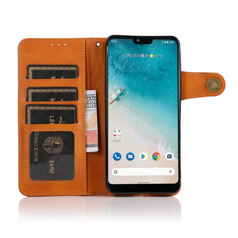 Flip Cover Alcatel 1S / 3L (2021) Khazneh Magnetisk Knap