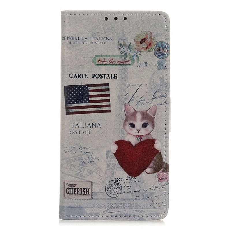 Flip Cover Alcatel 1S / 3L (2021) Rejsende Kat