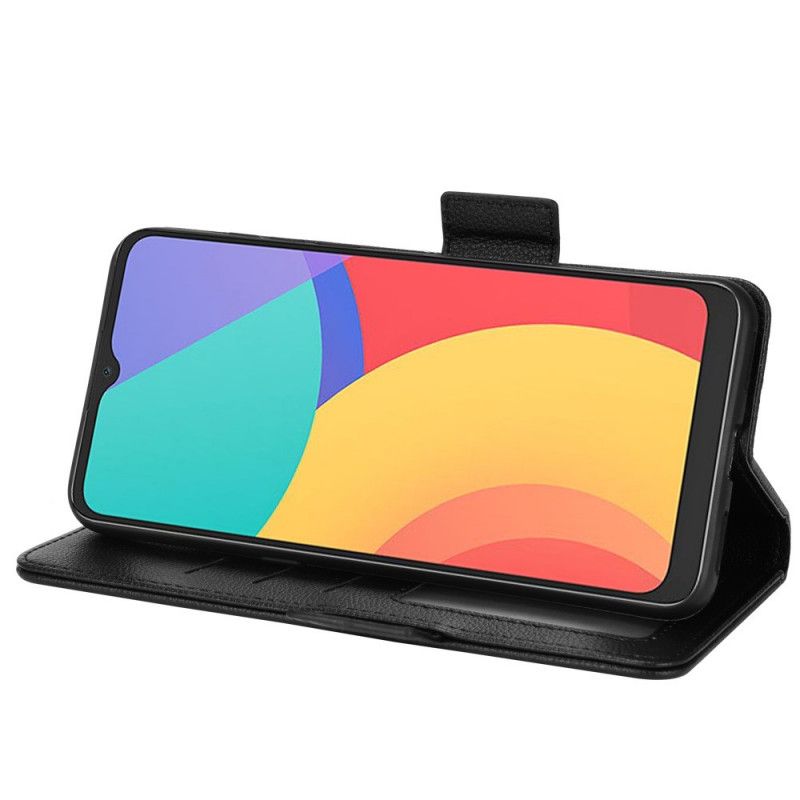 Læder Cover Alcatel 1S / 3L (2021) Flip Cover Dobbelt Nye Farver Flap