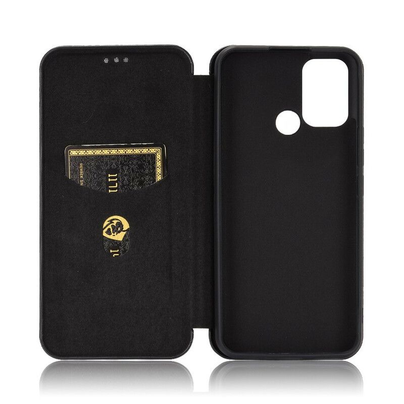 Cover Realme 7i Flip Cover Silicone Carbon