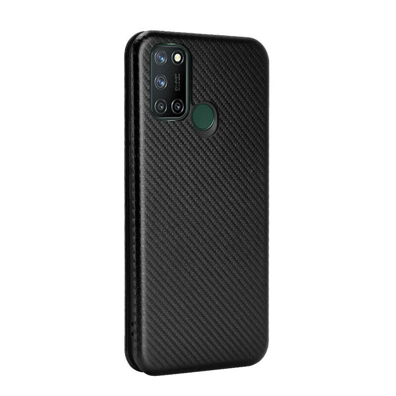 Cover Realme 7i Flip Cover Silicone Carbon