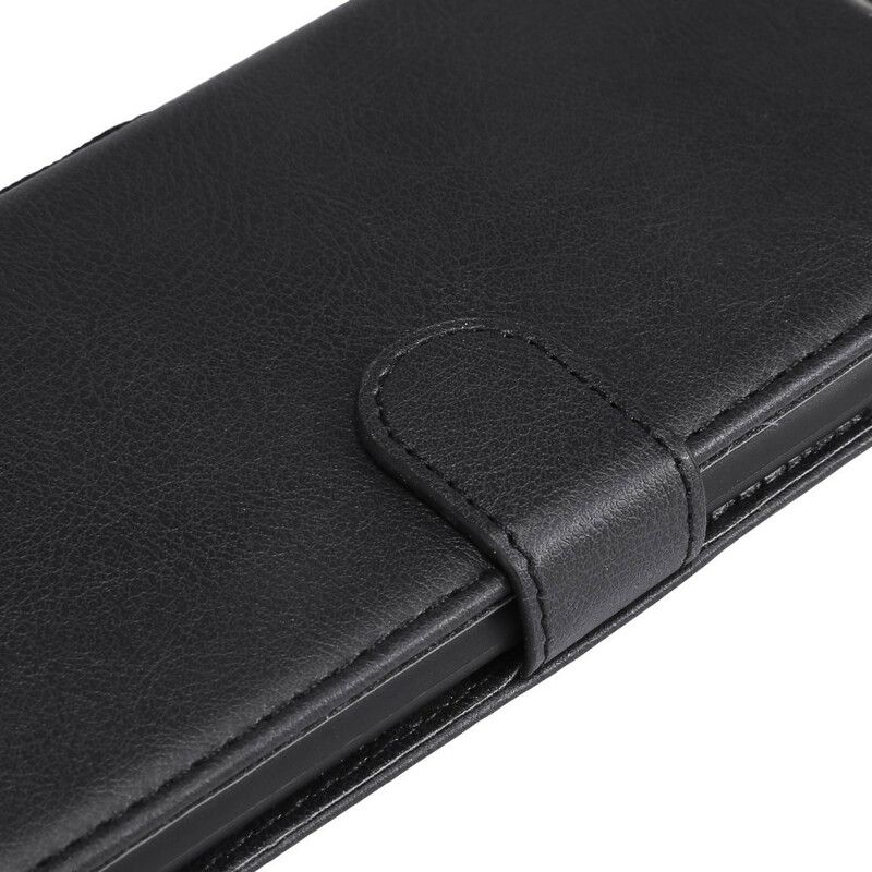 Flip Cover Oppo Find X2 Neo Med Snor Ensfarvet Serierem