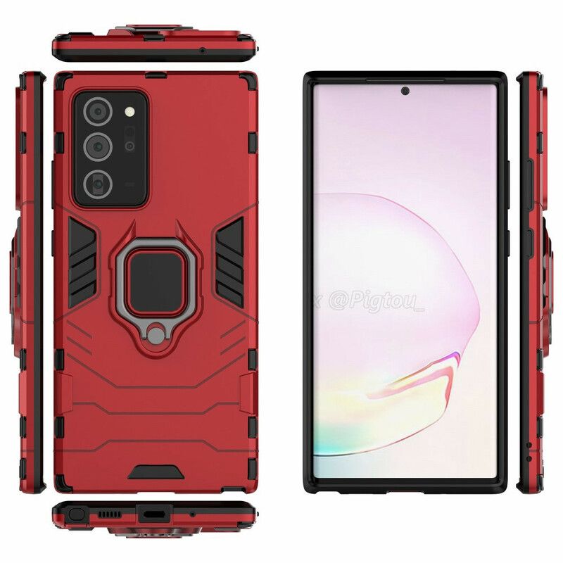 Cover Samsung Galaxy Note 20 Ultra Modstandsdygtig Ring