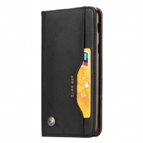 Cover Huawei Mate 20 Lite Flip Cover Faux Læder Kortholder