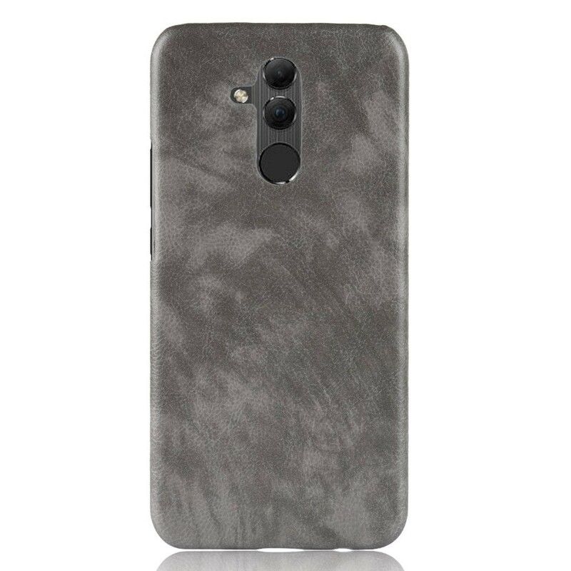 Cover Huawei Mate 20 Lite Litchi-lædereffekt